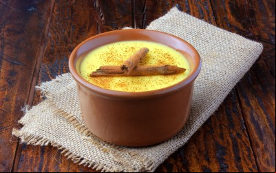 Curau Cremoso com Milho em Lata